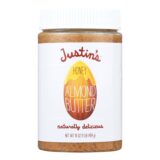 Justin's Nut Butter Almond Butter, Honey, Case Of 6, 16 Oz.