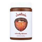 Justin's Nut Butter Hazelnut Butter, Chocolate, Case Of 6, 16 Oz.