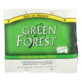 Green Forest Premium Paper Towels, White, Case Of 10, 3 Roll
