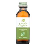 Simply Organic Peppermint Flavor - Organic - 2 Oz