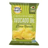 Good Health Kettle Chips, Avocado Oil Lime Ranch, Case Of 12, 5 Oz.