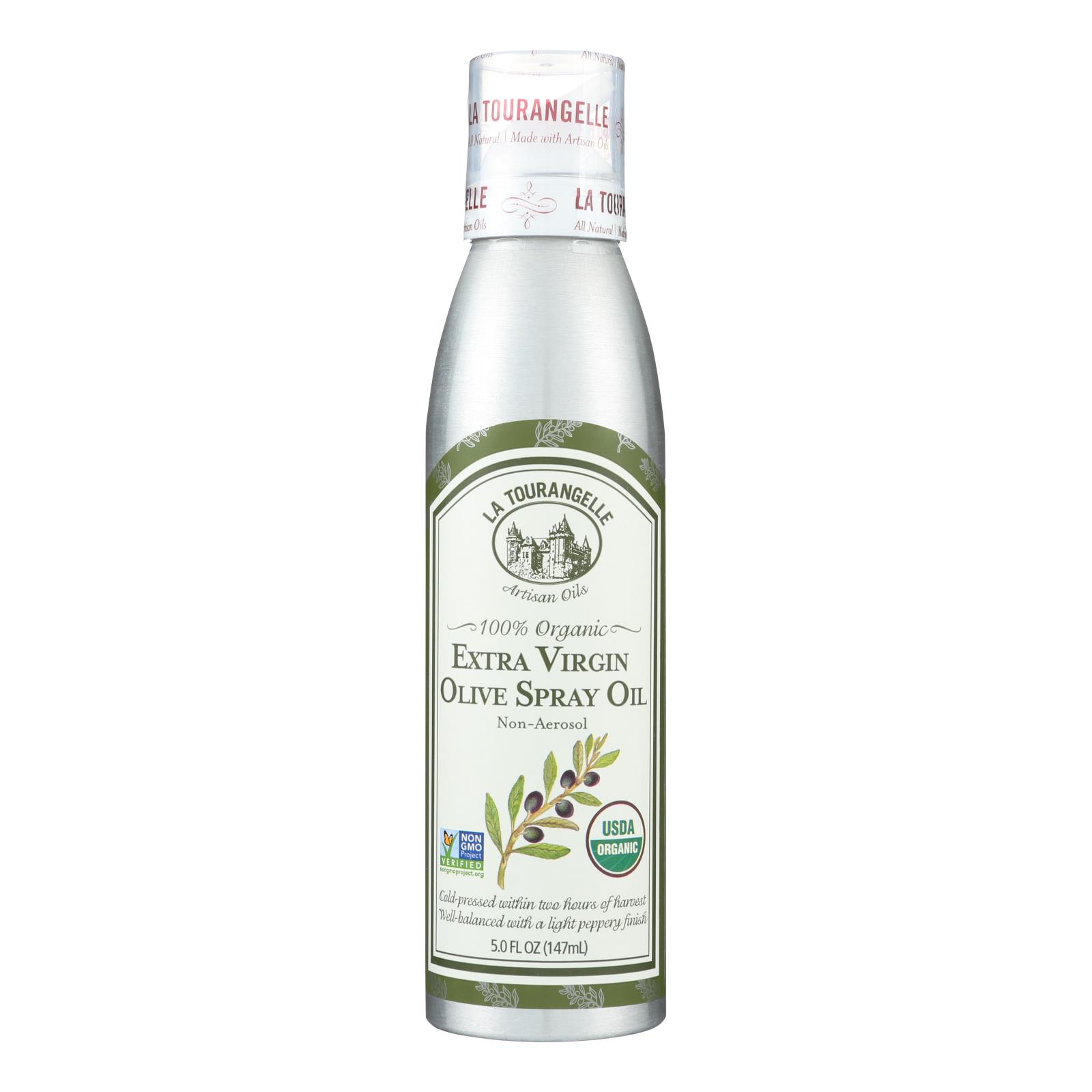La Tourangelle Extra Virgin Olive Oil Spray, Case Of 6, 5 Fl Oz.