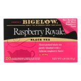 Bigelow Tea Raspberry Royale Black Tea, Case Of 6, 20 Bags