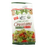 Edward And Sons Organic Croutons, Italian Herbs, Case Of 6, 5.25 Oz.