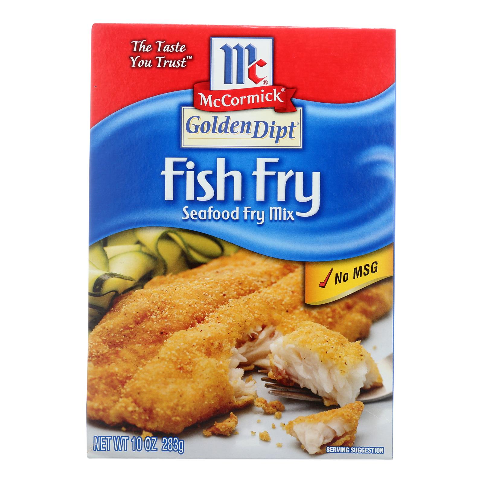 Golden Dipt, Breading, Fish Fry, Case Of 8, 10 Oz.