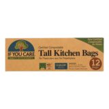 If You Care Trash Bags, Certified Compostable, Case Of 12, 12 Count