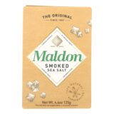 Maldon Flakes, Smoked Sea Salt, Case Of 6, 4.4 Oz.