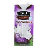 So Delicious Coconut Milk Beverage, Unsweetened Vanilla, Case Of 12, 32 Fl Oz.