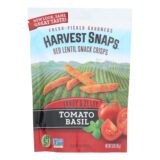 Calbee Snapea Crisp, Lentil Snaps, Tomato Basil, Case Of 12, 3 Oz