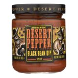 Desert Pepper Trading, Spicy Black Bean Dip, Case Of 6, 16 Oz.