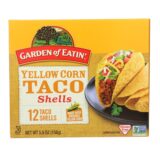 Garden Of Eatin' Yellow Corn Taco Shells, Taco Shells, Case Of 12, 5.5 Oz.