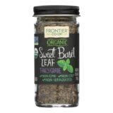 Frontier Herb Basil Leaf, Organic, Sweet, Cut And Sifted, .56 Oz