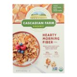 Cascadian Farm Organic Cereal, Hearty Morning, Case Of 10, 14.6 Oz