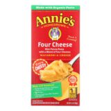 Annie's Homegrown Four Cheese Macaroni And Cheese, Case Of 12, 5.5 Oz.