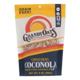 Grandy Oats Organic Granola, Original Coconola, Case Of 6, 9 Oz