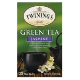 Twinings Tea Green Tea, Jasmine, Case Of 6, 20 Bags