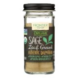 Frontier Herb Sage Leaf, Organic, Ground, .8 Oz