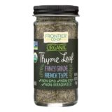 Frontier Herb Thyme Leaf, Organic, Whole, .8 Oz