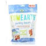 Yummy Earth Organics Gummy Bears, Organic, Snack Pack, .7 Oz, 10 Count, Case Of 12