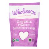 Wholesome Sweeteners Powdered Sugar, Organic And Natural, Case Of 6 Lbs