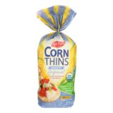 Real Foods Organic Corn Thins, Case Of 6, 5.3 Oz.