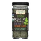 Frontier Herb Parsley Leaf, Organic, Flakes, .24 Oz