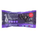 Pascha Organic Chocolate Chips,bitter-sweet Dark 85%, Case Of 6, 8.8 Oz