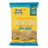 Good Health Kettle Chips, Sea Salt, Case Of 12, 5 Oz.
