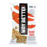 Way Better Snacks Tortilla Chips, Sweet Chili, Case Of 12, 5.5 Oz.