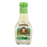 Annie's Naturals Organic Dressing Green Goddess, Case Of 6, 8 Fl Oz.