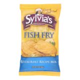 Sylvia's Fish Fry Mix, Case Of 9, 10 Oz.
