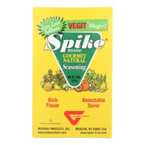 Modern Products Spike Gourmet Natural Seasoning, Vegit, Box, 8 Oz