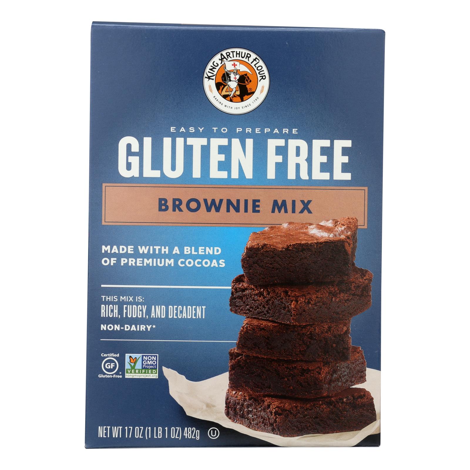 King Arthur Brownie Mix, Case Of 6, 17 Oz.