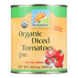 Bionaturae Tomatoes, Organic, Diced, 28.2 Oz, Case Of 12