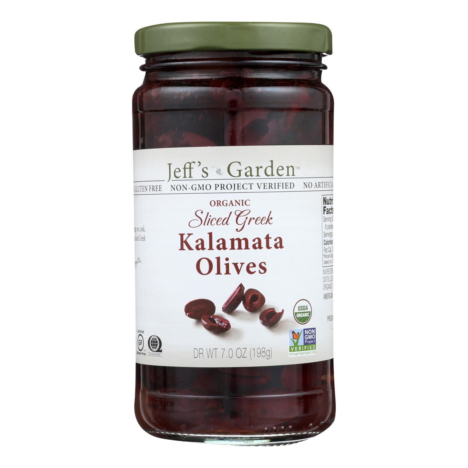 Jeff's Natural Jeff's Natural Kalamata Olive, Kalamata, Case Of 6, 7 Oz.