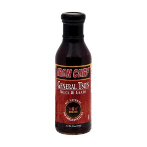 Iron Chef Sauce And Glaze, General Tso's, Case Of 6, 15 Oz.