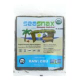 Seasnax Raw Seaweed Snack, Case Of 16, 1 Oz.