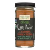 Frontier Herb Curry Powder Seasoning Blend, Organic, 1.90 Oz