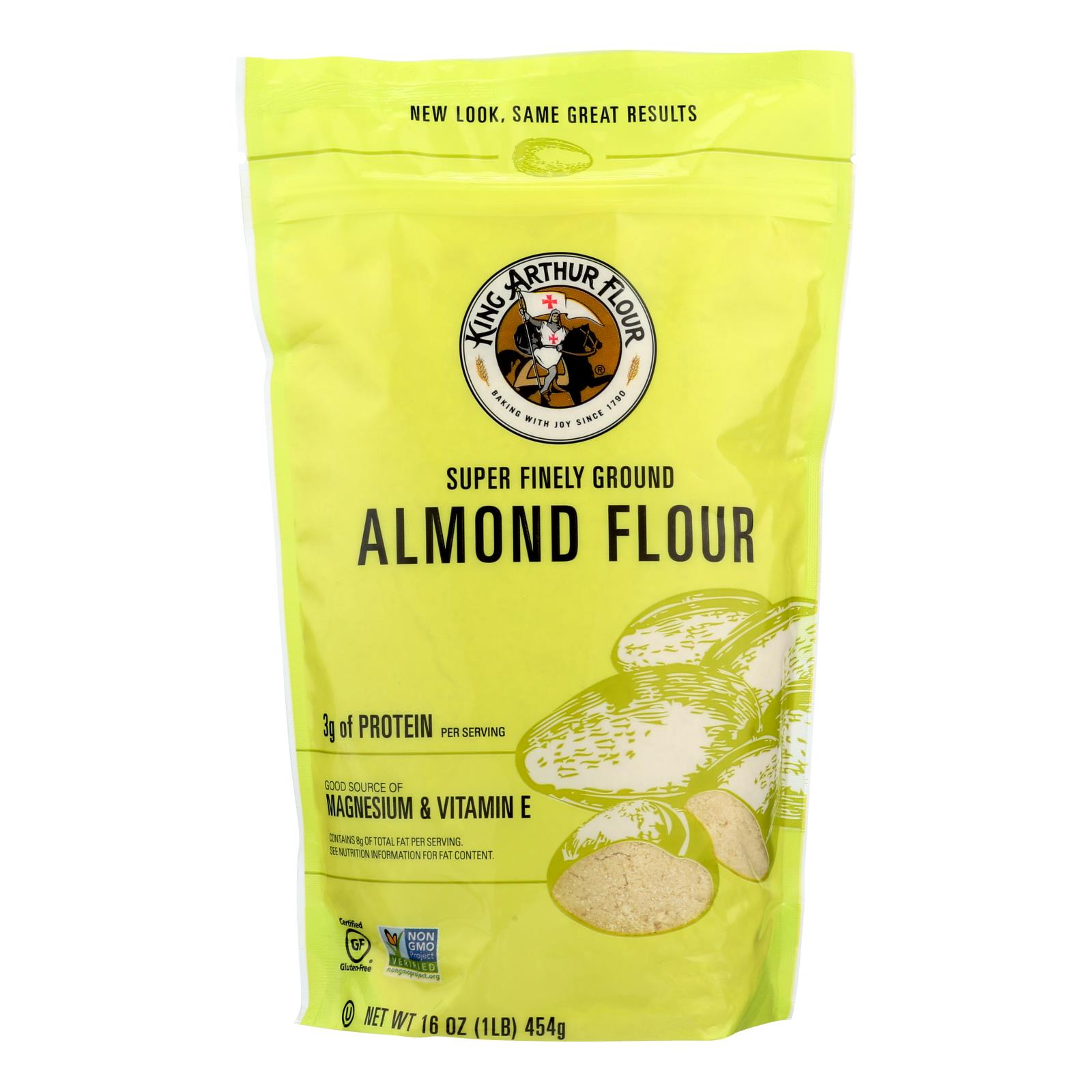 King Arthur Almond Flour, Gluten Free, 16 Oz, Case Of 4