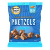 Good Health Butter Pretzels, Peanut Salted, Case Of 12, 5 Oz.