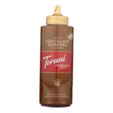 Torani Salted Chocolate Caramel Sauce - Case Of 4 - 16.5 Oz