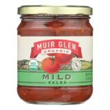 Muir Glen Muir Glen Mild Salsa, Tomato, Case Of 12, 16 Oz.