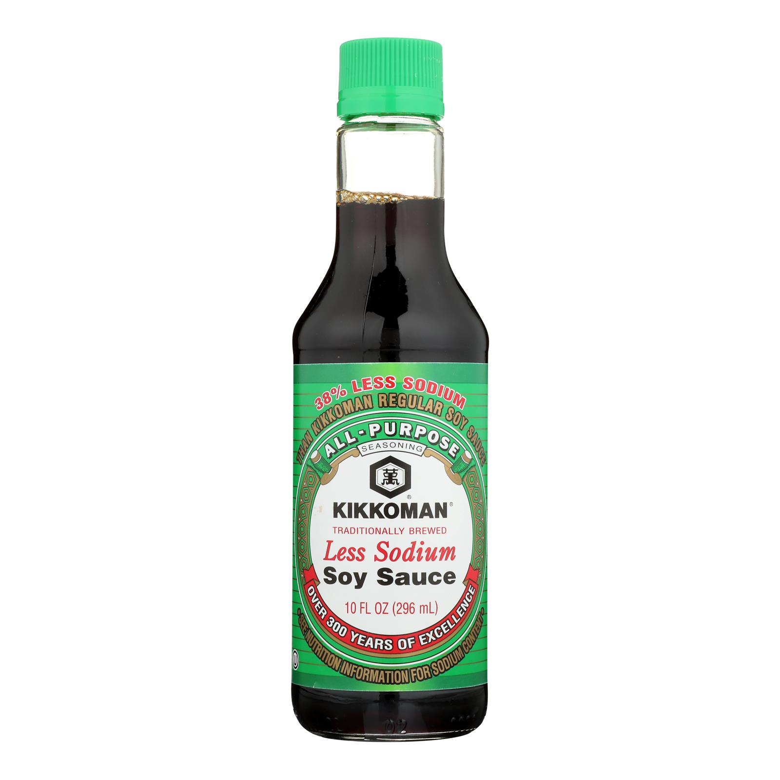 Kikkoman Sauce, Soy, Light, Case Of 12, 10 Fl Oz