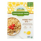 Cascadian Farm Organic Cereal, Honey Nut Os, Case Of 12, 9.5 Oz