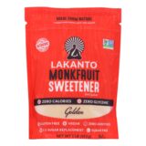 Lakanto, Monkfruit Sweetener, Golden, Case Of 8, 16 Oz.