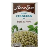 Near East Couscous Mix, Pearl Basil And Herb, Case Of 12, 5 Oz.
