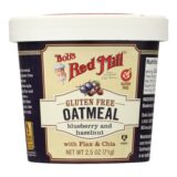 Bob's Red Mill, Gluten Free Oatmeal Cup Blueberry And Hazelnut, 2.5 Oz, Case Of 12