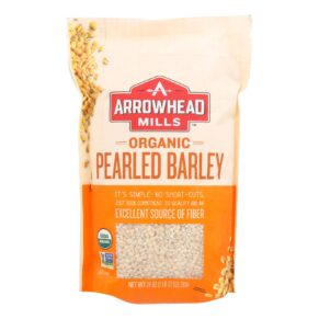 Arrowhead Mills, Organic Barley, Pearled, Case Of 6, 28 Oz.