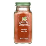 Simply Organic Smoked Paprika, Case Of 6, 2.72 Oz.