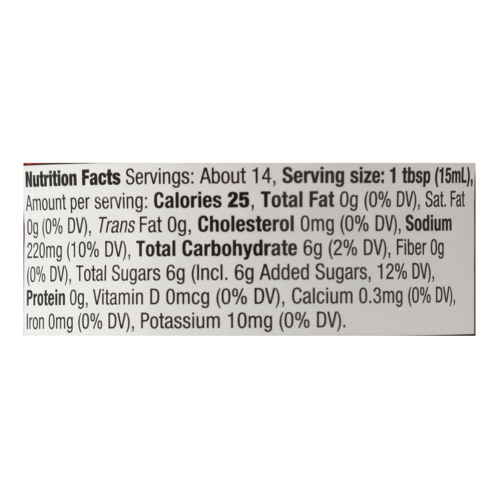 Ka'me Thai Sweet Chili Sauce, 7 Oz, Case Of 6
